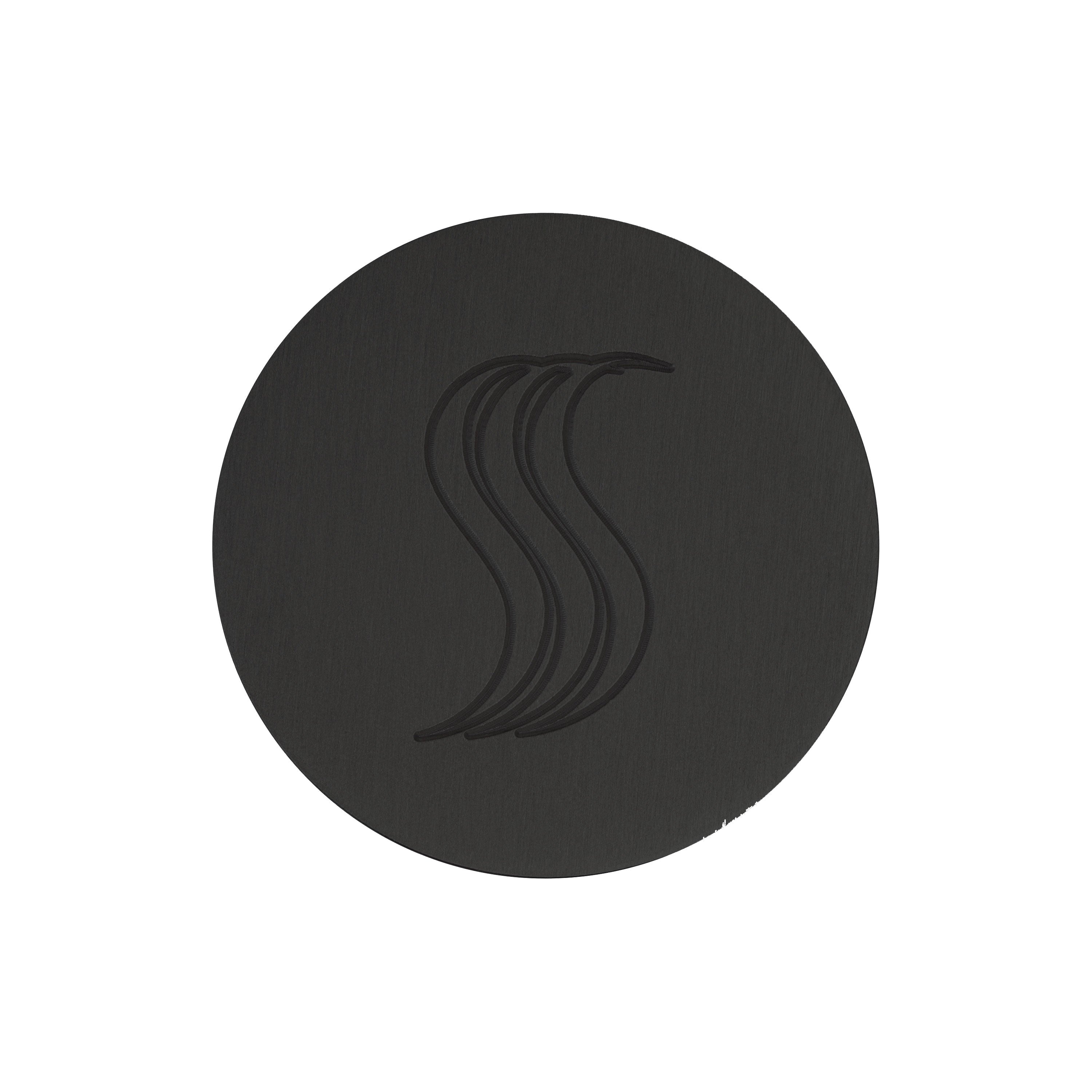 SteamVection Steam Head - Round - Matte Black