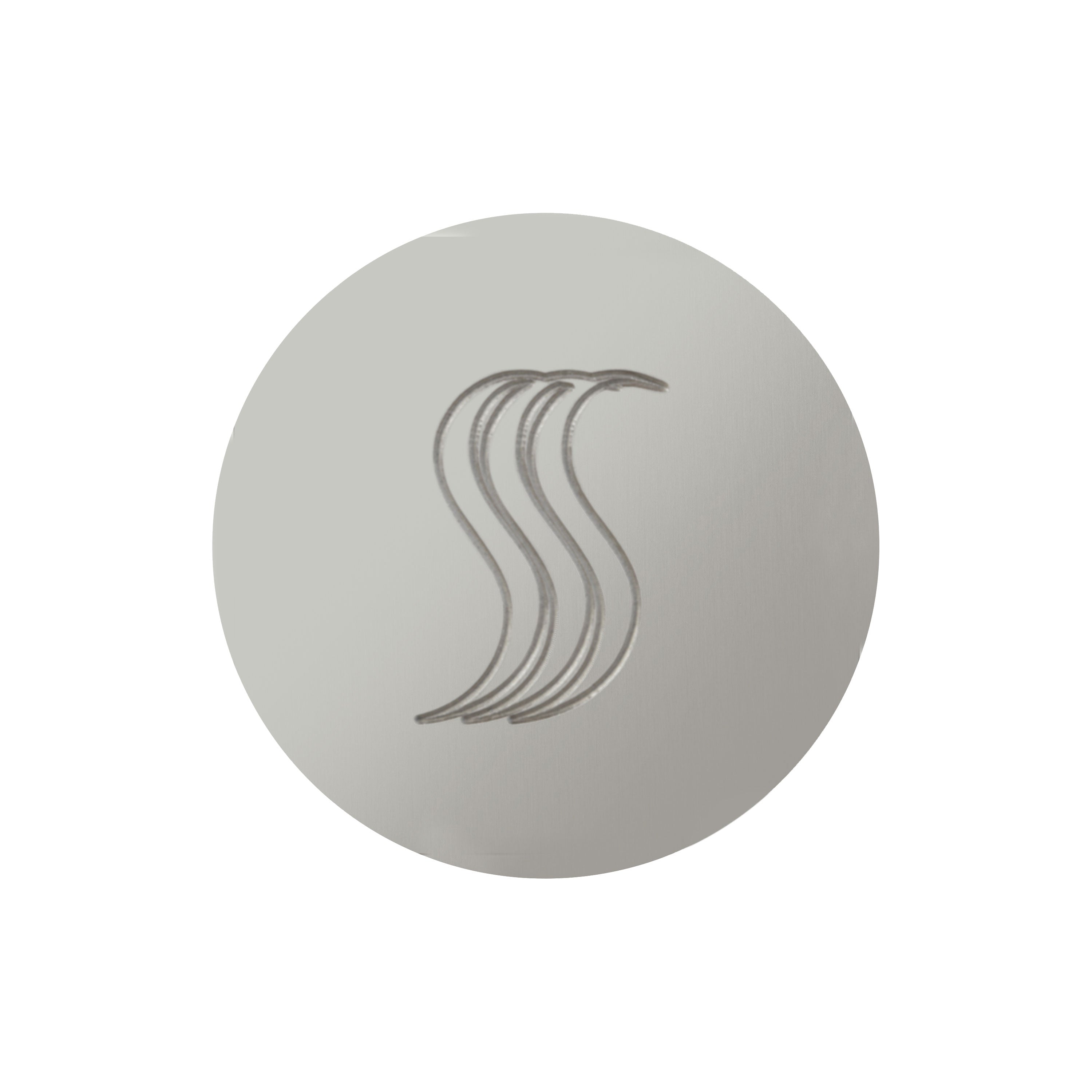 SteamVection Steam Head - Round - Polished Chrome