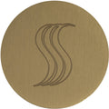 ThermaSol SteamVection Steam Head Round in Satin Brass Finish Satin Brass / Round ThermaSol svrd-sb.jpg
