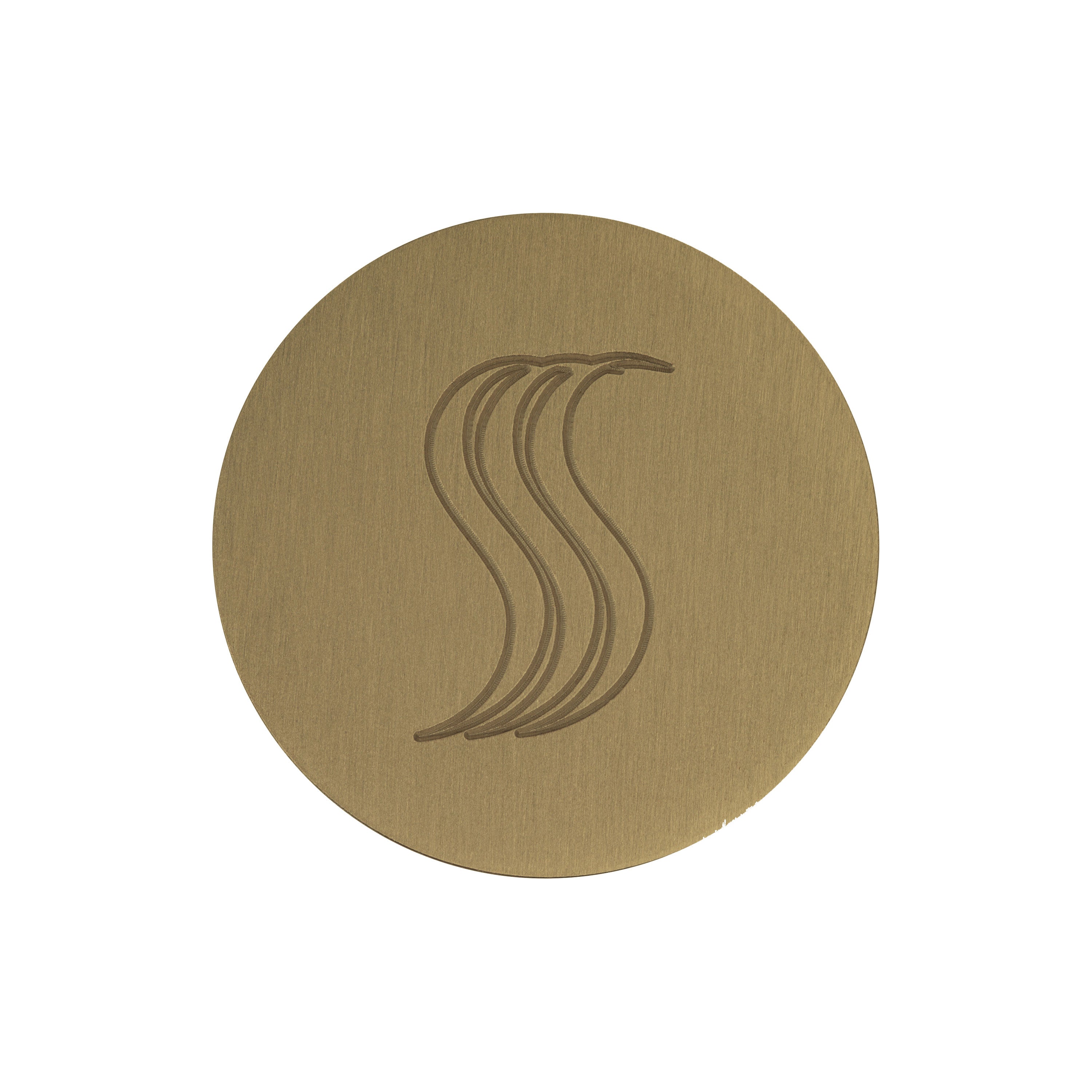 SteamVection Steam Head - Round - Satin Brass
