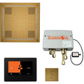 ThermaSol Total Wellness Hydrovive Package with 7" ThermaTouch and Square in Antique Brass Finish Antique Brass / Square / 7" ThermaSol twph7s-ab.jpg