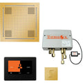 ThermaSol Total Wellness Hydrovive Package with 7" ThermaTouch and Square in Polished Gold Finish Polished Gold / Square / 7" ThermaSol twph7s-pg.jpg