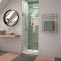 DreamLine Unidoor-LS 27 inch W x 72 inch H Frameless Hinged Shower Door