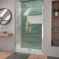 DreamLine Unidoor-LS 47 - 48 inch W x 72 inch H Frameless Hinged Shower Door