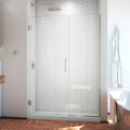 DreamLine Unidoor Plus 52 - 52 1/2 inch W x 72 inch H Frameless Hinged Shower Door