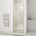 DreamLine Unidoor 23 inch W x 72 inch H Frameless Hinged Shower Door