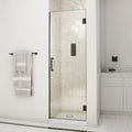DreamLine Unidoor 29 inch W x 72 inch H Frameless Hinged Shower Door
