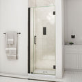DreamLine Unidoor 36 - 37 inch W x 72 inch H Frameless Hinged Shower Door