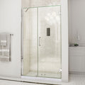 DreamLine Unidoor 43 - 44 inch W x 72 inch H Frameless Hinged Shower Door with Support Arm
