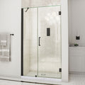DreamLine Unidoor 45 - 46 inch W x 72 inch H Frameless Hinged Shower Door with Support Arm