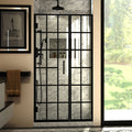 DreamLine Unidoor Toulon 40 - 40 1/2 inch W x 72 inch H Frameless Hinged Shower Door
