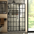 DreamLine Unidoor Toulon 46 - 46 1/2 inch W x 72 inch H Frameless Hinged Shower Door