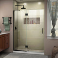 DreamLine Unidoor-X 52 inch W x 72 inch H Frameless Hinged Shower Door