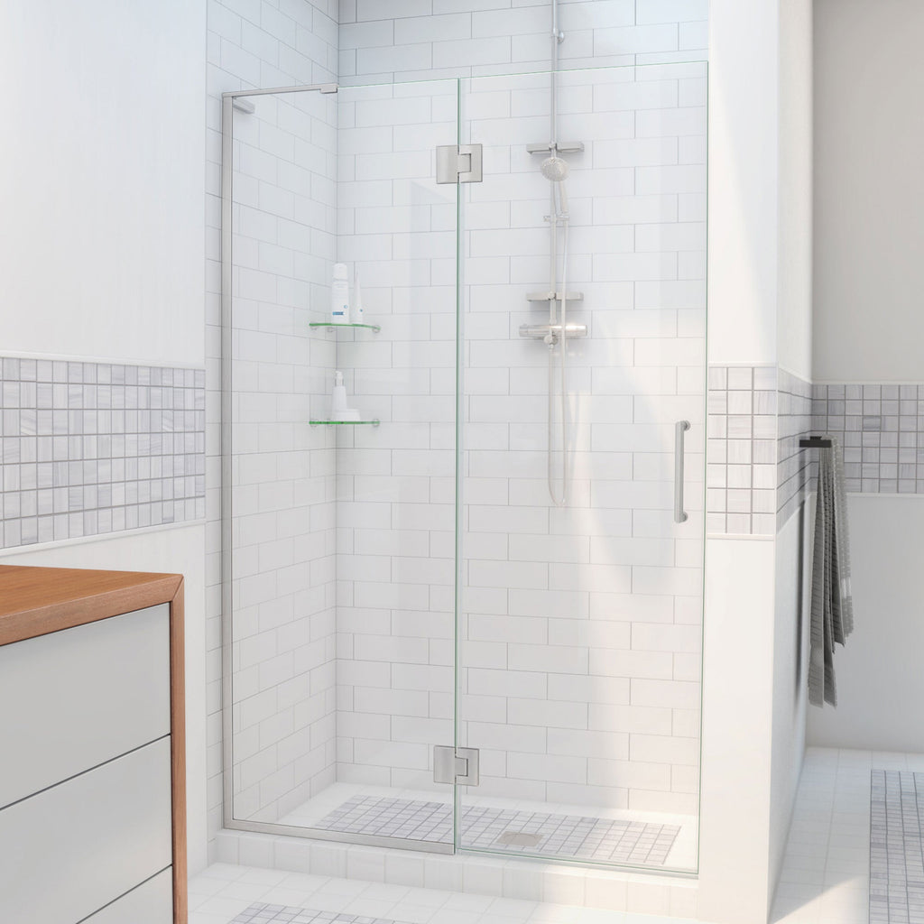 DreamLine Unidoor-X 30 inch W x 72 inch H Frameless Hinged Shower Door
