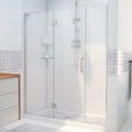 DreamLine Unidoor-X 46 1/2 - 47 inch W x 72 inch H Frameless Hinged Shower Door
