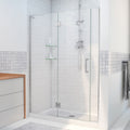 DreamLine Unidoor-X 41 - 41 1/2 inch W x 72 inch H Frameless Hinged Shower Door
