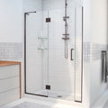 DreamLine Unidoor-X 38 1/2 - 39 inch W x 72 inch H Frameless Hinged Shower Door