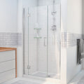 DreamLine Unidoor-X 51 1/2 - 52 inch W x 72 inch H Frameless Hinged Shower Door