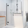 DreamLine Unidoor-X 63 - 63 1/2 inch W x 72 inch H Frameless Hinged Shower Door (D1273034)