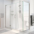 DreamLine Unidoor-X 58 inch W x 34 3/8 inch D x 72 inch H Frameless Hinged Shower Enclosure