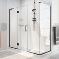 DreamLine Unidoor-X 52 inch W x 30 3/8 inch D x 72 inch H Frameless Hinged Shower Enclosure