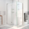 DreamLine Unidoor-X 35 3/8 inch W x 34 inch D x 72 inch H Frameless Hinged Shower Enclosure