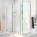 DreamLine Unidoor-X 35 1/2 inch W x 30 3/8 inch D x 72 inch H Frameless Hinged Shower Enclosure