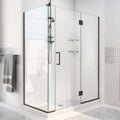 DreamLine Unidoor-X 59 1/2 inch W x 30 3/8 inch D x 72 inch H Frameless Hinged Shower Enclosure
