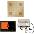 ThermaSol Wellness Hydrovive Shower Package with 10" ThermaTouch Square in Polished Brass Finish Polished Brass / Square / 10" ThermaSol whsp10s-pb.jpg