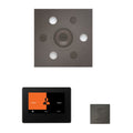 ThermaSol Wellness Steam Package with 7" ThermaTouch Square in Black Nickel Finish Black Nickel / Square / 7" ThermaSol wstp7s-bn.jpg