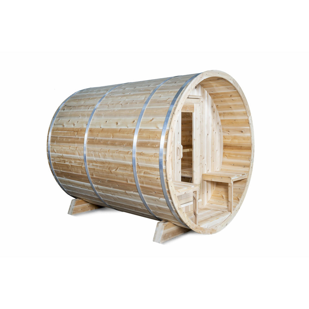 Dundalk Serenity Barrel Sauna  - 6'6" x 6'6" Dundalk LeisureCraft DLC--29.jpg