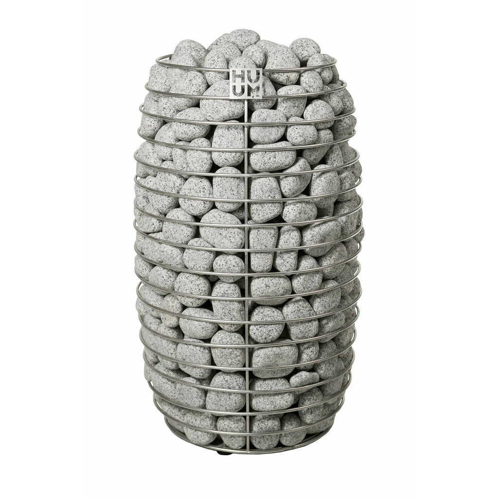 HUUM Hive Mini 6KW Ultimate Package with Heater, Stones, Air Tunnel, Safety Railing, and UKU Black Wifi Control