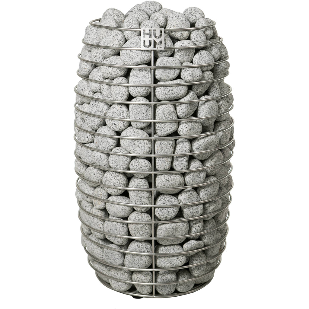 HUUM Hive Mini 6KW Deluxe Package with Heater, Stones, Air Tunnel, Safety Railing, and UKU Black Local Control