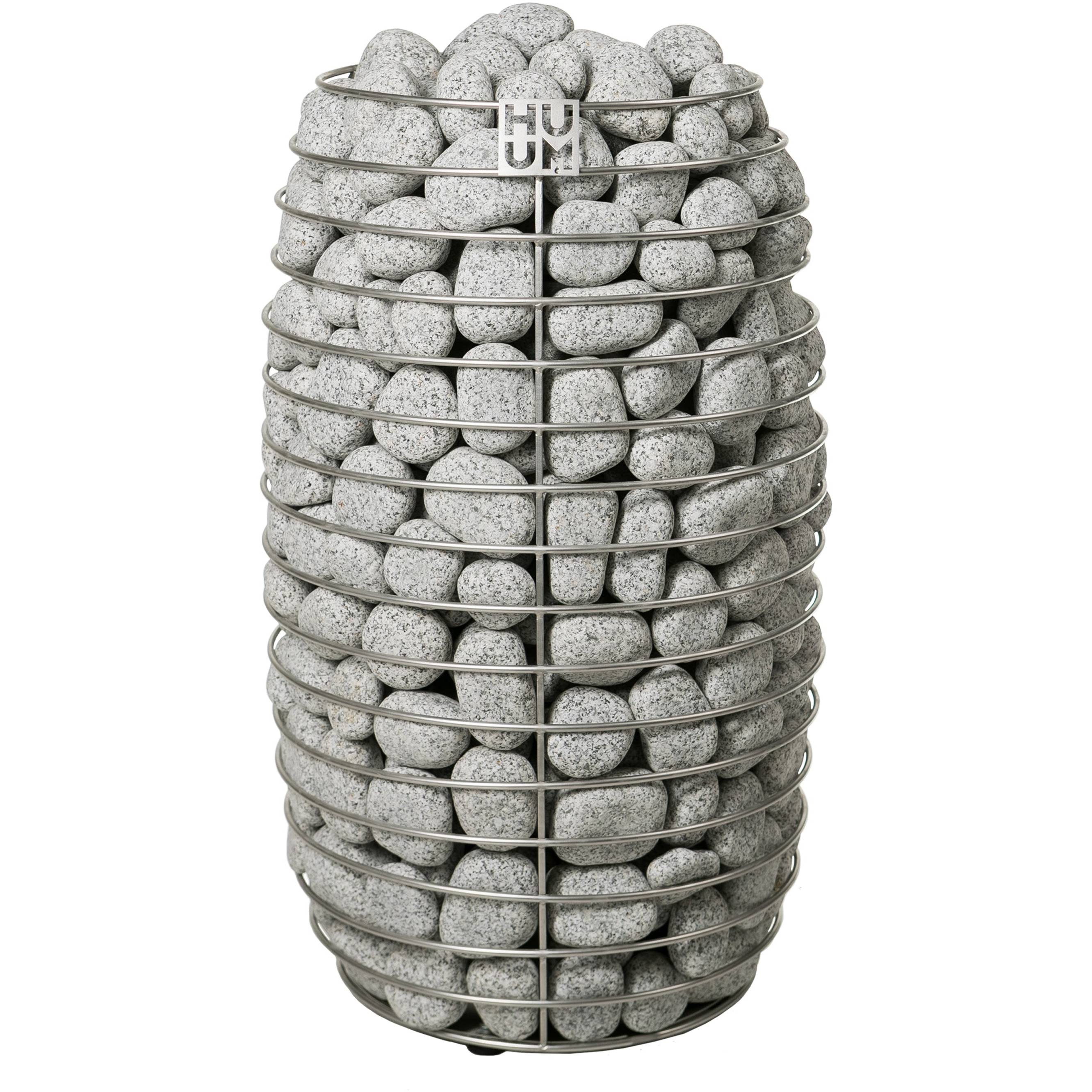 HUUM Hive Mini 6KW Deluxe Package with Heater, Stones, Air Tunnel, Safety Railing, and UKU Black Local Control