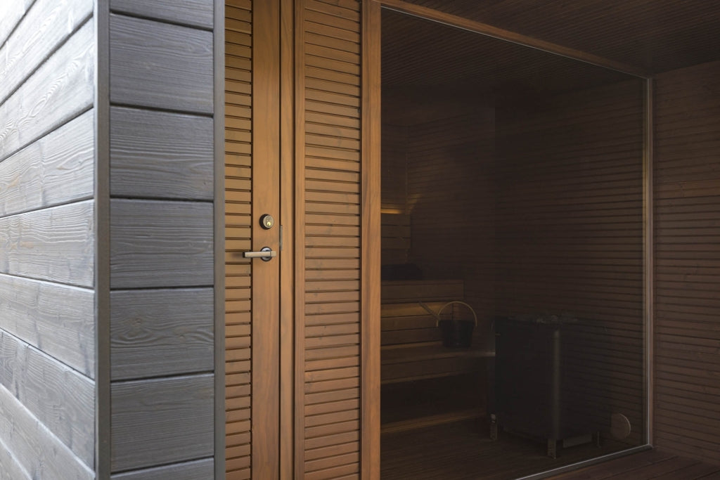 Auroom Natura Outdoor Sauna by Thermory
