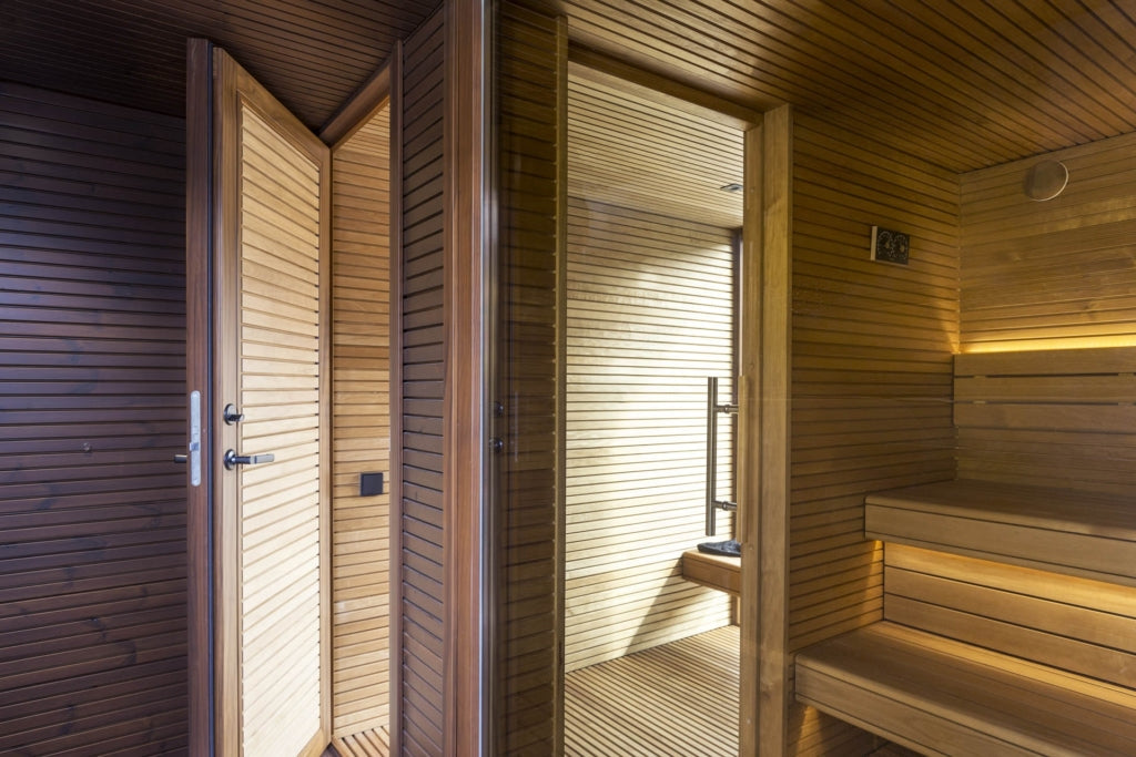 Auroom Natura Outdoor Sauna by Thermory