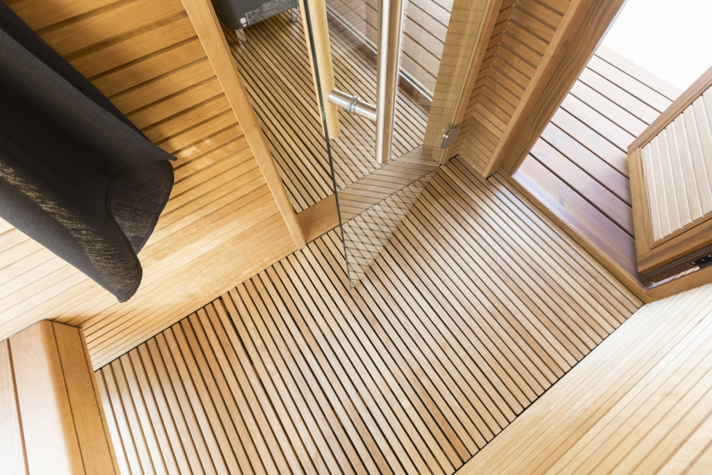 Auroom Natura Outdoor Sauna by Thermory