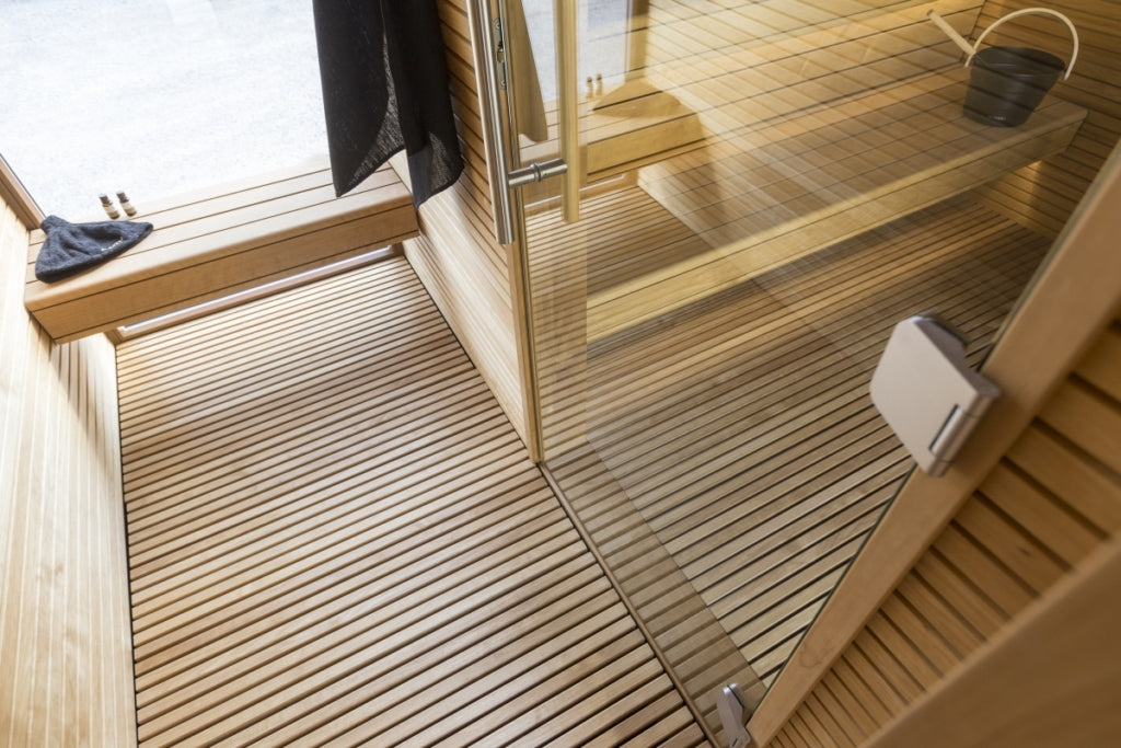 Auroom Natura Outdoor Sauna by Thermory