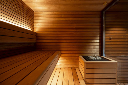 Auroom Arti Outdoor Sauna by Thermory
