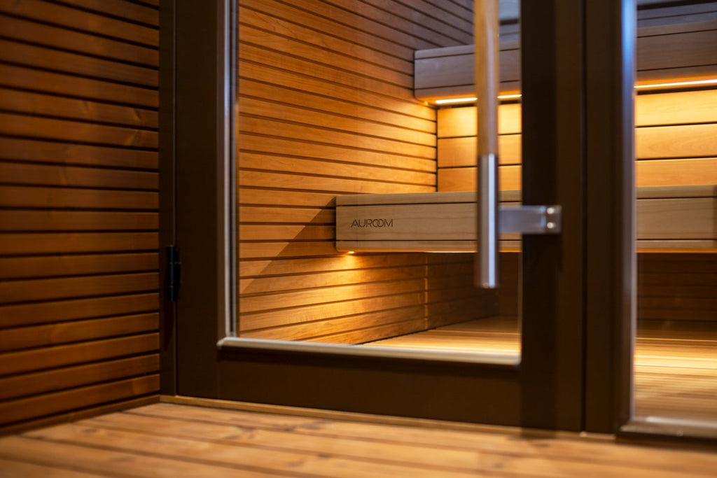 Auroom Arti Outdoor Sauna by Thermory